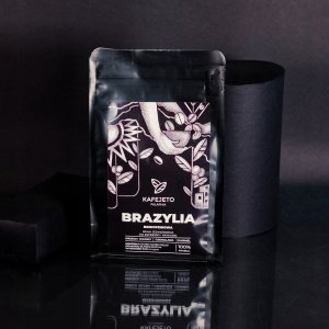 Kawa ziarnista Kafejeto Kawa ziarnista Kafejeto Palarnia bez kofeiny Brazylijski ESPRESSO 250g 3