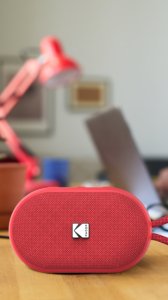 Głośnik Kodak PWS-2284 Kompaktowy Głośnik Bluetooth IPX7 6W TWS Stereo Czerwony 3
