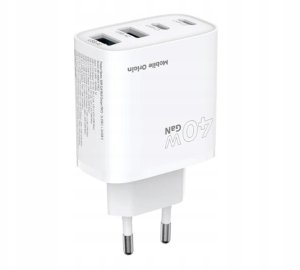 Ładowarka Mobile Origin 40W GaN Wall Charger PW22 - 2x USB-C + 2x USB-A 2