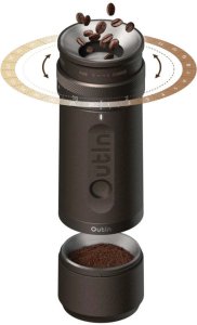 Młynek do kawy Outin Fino grinder Automatyczny młynek Brązowy 2