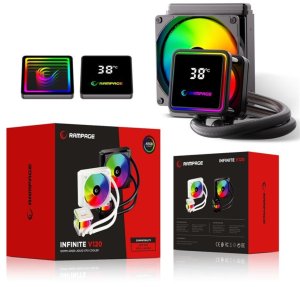 Chłodzenie wodne Rampage INFINITE V120 Czarne 16