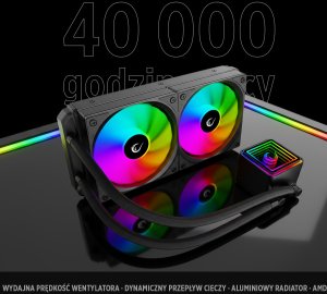 Chłodzenie wodne Rampage INFINITE V240 Białe 11