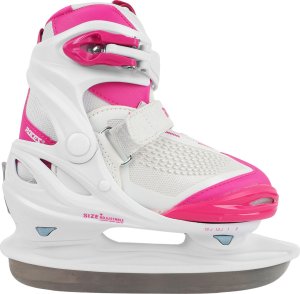 Łyżwy Roces Moody Ice X biało-różowe 450744 001 36-40 2