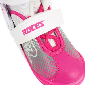Roces Łyżwy Jokey Ice X biało-różowe 450746 001 30-33 7