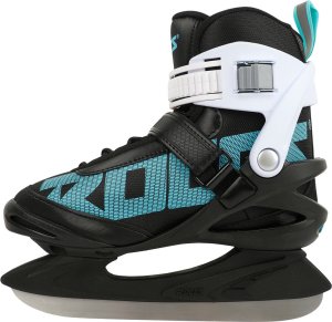 Roces Łyżwy damskie ICY 5 czarno-biało-błękitne 450737 001 39 5