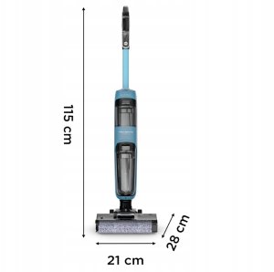 Odkurzacz pionowy Rowenta X-Clean2 Odkurzacz bezprzewodowy 2w1 Tryb ECO* MAX GZ2271E0 2