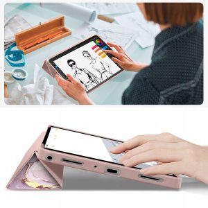 Etui na tablet Tech-Protect SMARTCASE GALAXY TAB A9+ / A11+ PLUS 11.0 X210 / X215 / X216 / X230 / X235 / X236 MARBLE 6