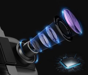 Wideorejestrator Techonic WIDEOREJESTRATOR KAMERA REJESTRATOR JAZDY W02 W LUSTERKU Z KAMERĄ COFANIA 0,2KG 12