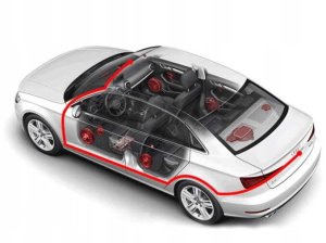 Wideorejestrator Techonic WIDEOREJESTRATOR KAMERA REJESTRATOR JAZDY W02 W LUSTERKU Z KAMERĄ COFANIA 0,2KG 16