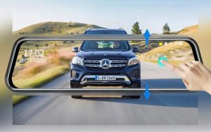 Wideorejestrator Techonic WIDEOREJESTRATOR KAMERA REJESTRATOR JAZDY W02 W LUSTERKU Z KAMERĄ COFANIA 0,2KG 5