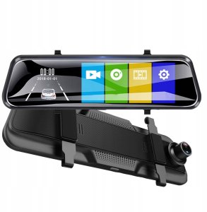 Wideorejestrator Techonic WIDEOREJESTRATOR KAMERA REJESTRATOR JAZDY W02 W LUSTERKU Z KAMERĄ COFANIA 0,2KG 8