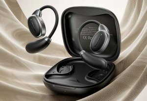 Słuchawki Vention Słuchawki bezprzewodowe z otwartą konstrukcją BT 5.4 czarne 5