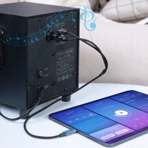 Kabel Vention Kabel Audio USB-C na 2RCA męski 1m 5