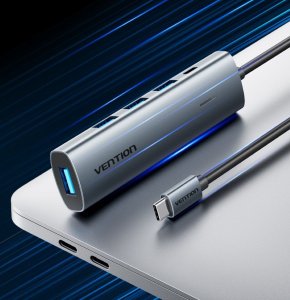 HUB USB Vention Hub 5w1 USB-C 3.0 0.15m 7