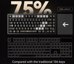 Klawiatura VGN Klawiatura FLASH 75 EXTREME Magnetyczna 5