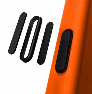 Yaxo Etui na telefon Leather Gear Slim Case MagSafe iPhone 17 Pro Magma Orange 4