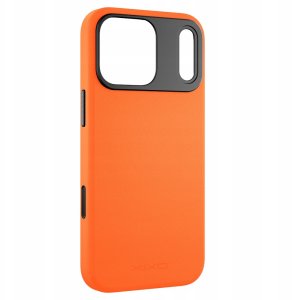 Yaxo Etui na telefon Leather Gear Slim Case MagSafe iPhone 17 Pro Max Magma Orange 2