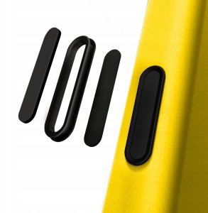 Yaxo Etui na telefon Leather Gear Slim Case MagSafe iPhone 17 Pro Max Honey Yellow 4