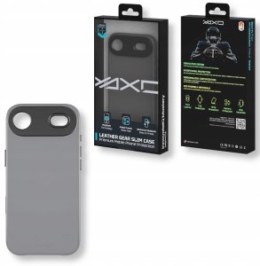 Yaxo Etui na telefon Leather Gear Slim Case MagSafe iPhone 17 Air Bohemian Gray 6