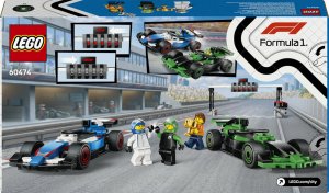 LEGO City Padok F1 z bolidami VCARB i Sauber (60474) 7