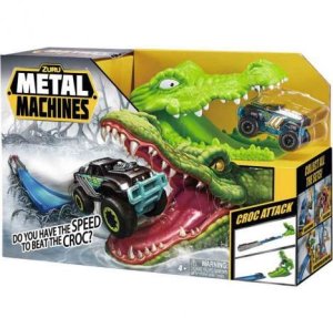 Zuru Metal Machines Zestaw do gry Krokodyl tor wyścigowy + Auto 2