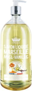 Compagnie de Provence Małe Kąpiele z Prowansji, Marseille, Wanilia, Liquid Soap, Do rąk i ciała, 1000 ml Unisex 3