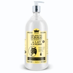Les Petites Bains de Provence, Donkey Milk, Shower Gel, For Body, Face & Hair, For Sensitive Skin, 1000 ml For Women 2