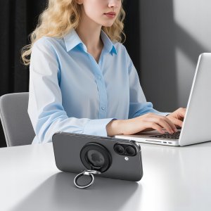 4kom.pl TECH-PROTECT MMR500 MAGNETIC MAGSAFE PHONE RING BLACK 3