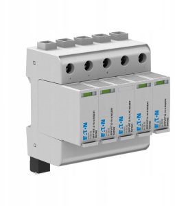 Eaton Ogranicznik przepięć do fotowoltaiki Typ 1+2 1100VDC + styk dwa łańcuchy, SPPVRT12-10-4+PE+AX, EP-501957 3