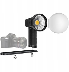 Ręczna Lampa Led 40w Cob Retro Do Foto Video 2700-7000k Do Telefonu Aparatu / 40h 4