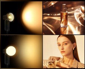 Ręczna Lampa Led 40w Cob Retro Do Foto Video 2700-7000k Do Telefonu Aparatu / 40h 6