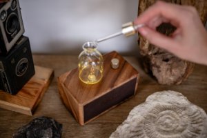 Dyfuzor zapachowy Cecotec Dyfuzor olejków, aromatyzer zapachowy Humanas Natural Wood - drewno włoskiego orzecha 54