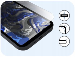 etumi 3-PAK Szkło Hartowane Do Xiaomi Poco X7 5G Anti-spy, Curved, 9H 14