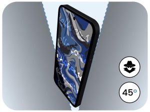 etumi 3-PAK Szkło Hartowane Do Xiaomi Poco X7 5G Anti-spy, Curved, 9H 3