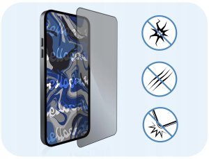 etumi 3-PAK Szkło Hartowane Do Xiaomi Poco X7 5G Anti-spy, Curved, 9H 6