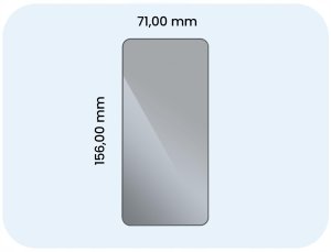 etumi 3-PAK Szkło Hartowane Do Xiaomi Poco X7 5G Anti-spy, Curved, 9H 8