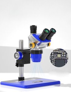 Mikroskop Stereo Triocular Mechanic Super X Pro B11 6.5X52X 9