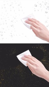 Mokre Ściereczki Antystatyczne Mechanic 50 sztuk Czyszczenie Obiektywów LCD 3