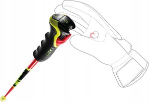 Leki Rękawice narciarskie Pegas Pro 3D GTX - black/graphite 6