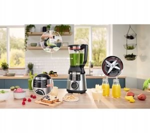 Blender kielichowy Bosch Blender kielichowy MMB6762M Serie 6 VitaPower (1800W; czarny) 6