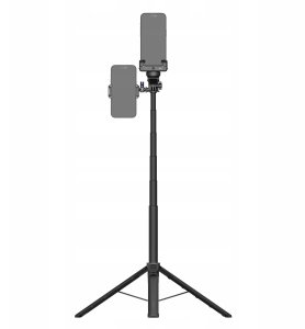 Gimbal Ai Statyw Selfie Stick 180cm Lampa Led Pilot Telefon / Aochuan M3 Pro 11