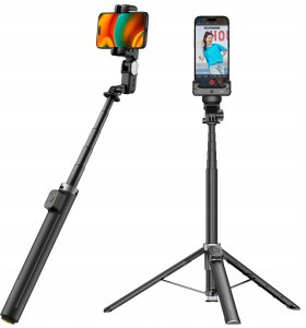 Gimbal Ai Statyw Selfie Stick 180cm Lampa Led Pilot Telefon / Aochuan M3 Pro 2