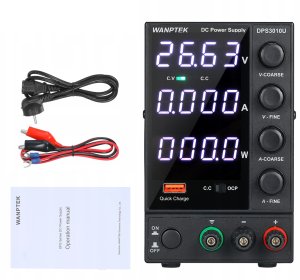 UPS Azo Zasilacz laboratoryjny WANPTEK DPS3010U 0-30V 0-10A - Najnowsza wersja 2025 7