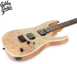 Golden Guitar Gitara elektryczna naturalna superstrat one size 11