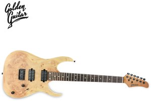 Golden Guitar Gitara elektryczna naturalna superstrat one size 13