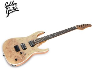 Golden Guitar Gitara elektryczna naturalna superstrat one size 16