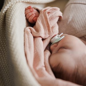 BabyOno BABY ONO 828/01 pieluszki muślinowe marszczone, super miękkie różowe 7
