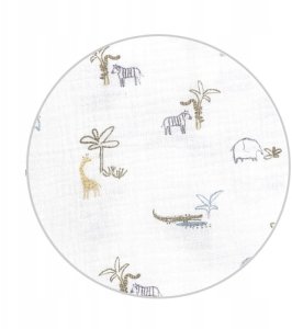 SanaSet Baby BABY ONO 828/04 PIELUSZKI muślinowe MARSZCZONE SUPER MIĘKKIE ZIELONE 7