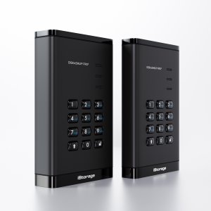 Dysk zewnętrzny HDD iStorage diskAshur PRO3 HDD zewnętrzny dysk twarde 2 TB USB Type-C 3.2 Gen 1 (3.1 Gen 1) Czarny 5