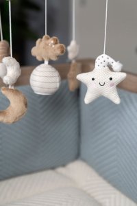 Babys Only muzykalny karuzel 0+ Heaven clay/ Warm linen BO-814.023.060.50 (8720791359300) 12
